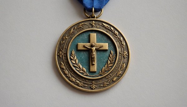 Les symboles et l'importance de la médaille de baptême